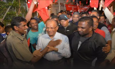 Navin Ramgoolam à Mare-d’Albert : «SAJ devient de plus en plus impopulaire»