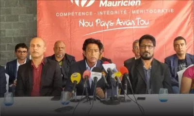 Suivez en direct la conférence de presse du Rassemblement Mauricien
