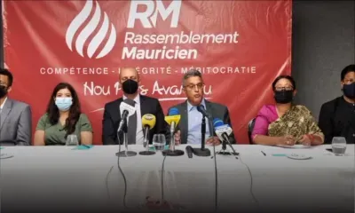 Suivez la conférence de presse du Rassemblement Mauricien