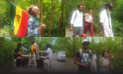 [En images] L’association Rastafari commémore le 1er février à sa façon