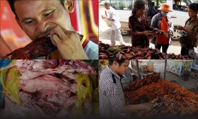 Entre Rs 9 et Rs 45 : la brochette de rat de plus en plus populaire sur les routes du Cambodge 