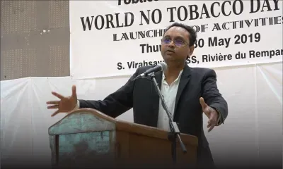 «Ne fumez pas si vous aimez le sexe», déclare Ravi Rutnah à des élèves du Simadree Virahsawmy SSS