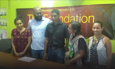 Rezistans ek Alternativ parle d’«intimidations contre des écologistes»