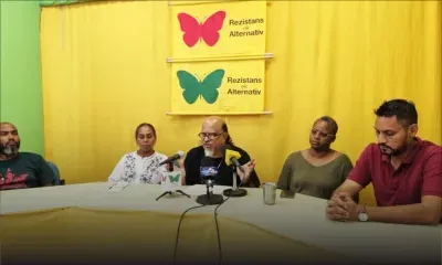 EN DIRECT | Suivez la conférence de presse de Rezistans ek Alternativ