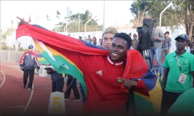 JIOI – Handisport Athlétisme : L’or pour Denovan Rabaye au saut en longueur