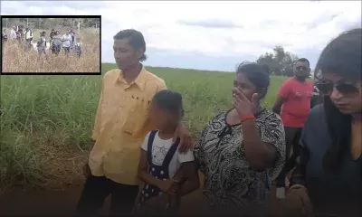 Petite-Rivière : la sœur de Ritesh Gobine participe à une reconstitution des faits