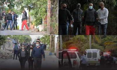 [En images] Coups de feu mortels à Bambous : le principal suspect retourne sur les lieux du drame