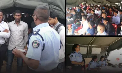 Force policière : de nouvelles recrues vont faire leurs premières armes