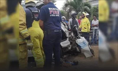 Réduit : un grave accident entre un camion et un minibus fait un mort