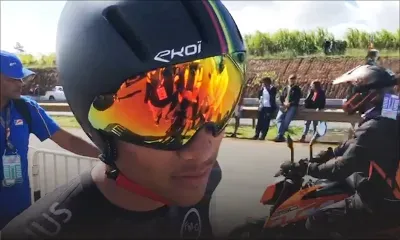 JIOI – Cyclisme : « Je suis satisfait d’avoir atteint mon premier objectif », confie Dylan Redy