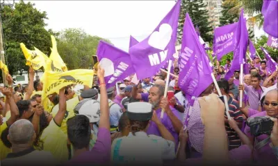 Les partisans du MMM et du Reform Party se croisent devant le SSS Sodnac