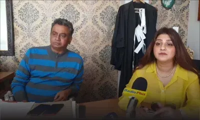 La Reine de Plaine-Verte face à la presse