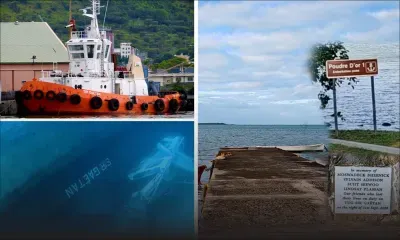 Il y a cinq ans, au large de Poudre d’Or, le remorqueur Sir Gaëtan sombrait en mer. 