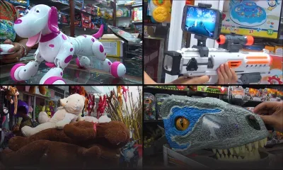 Joujoux de Noël - entre high-tech et tradition