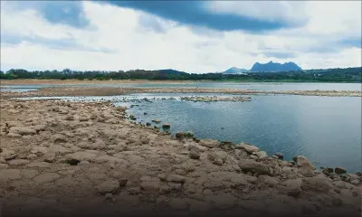 Sécheresse : les images inquiétantes de nos réservoirs