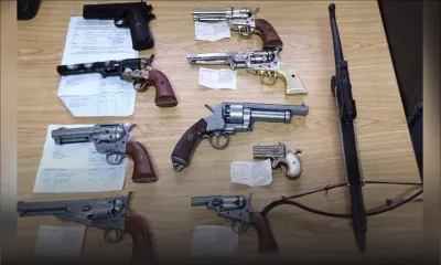 À Eau-Coulée : une importante cache d'armes à feu découverte