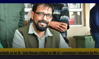 Partielle au no 10 : Cehl Meeah critique le GM et «condamne l'absence du PTr» 