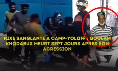 Rixe sanglante à Camp-Yoloff : deux autres suspects recherchés pour le meurtre de Goolam Khodabux