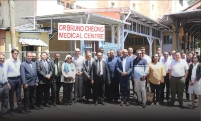 [En images] Inauguration du Dr Bruno Cheong Medical Centre en l’absence des proches du défunt médecin