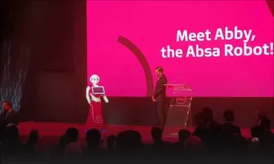 Absa Bank (Mauritius) présente son robot Abby