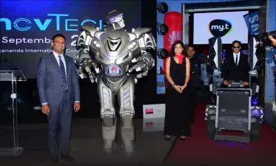 Technologies : Inauguration du Salon Innovtech par Titan le robot