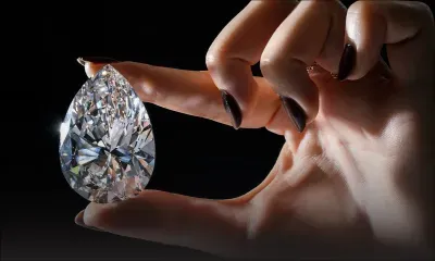 The Rock, plus gros diamant blanc jamais mis aux enchères, prêt à battre un record