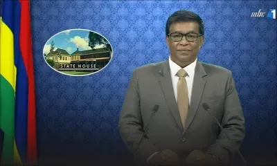 Noël : message du président de la République, Pradeep Roopun