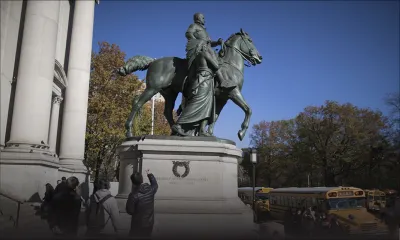 New York va enlever une statue de l'ancien président Theodore Roosevelt