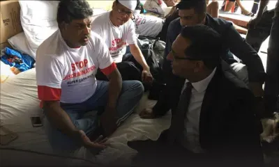 SCBG : Roshi Bhadain propose de «défendre gratuitement» les grévistes de la faim 