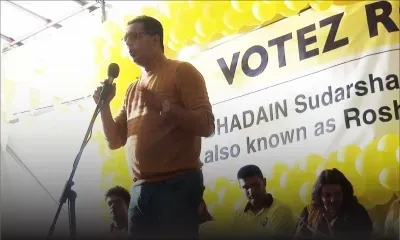 Roshi Bhadain :  « Ma carrière politique a débuté dans la circonscription no 18, elle prendra fin ici » 