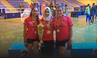 Médaillée d’or, Ruqayyah Kinoo fait une nouvelle fois honneur au pays