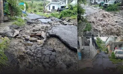 Vallée-des-Prêtres : route en piteux état