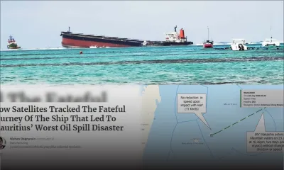 Naufrage du Wakashio : le navire est entré dans la zone économique exclusive de Maurice le 23 juillet, selon Forbes 