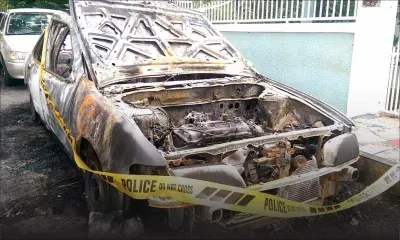 Pailles : une voiture incendiée, deux suspects aperçus sur des vidéos CCTV