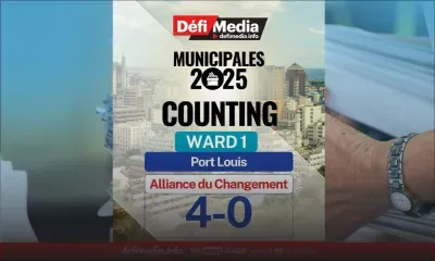 Municipales 2025 – Résultats en direct - Ward 1 Port-Louis : les 4 candidats de l’Alliance du Changement en tête de lice