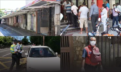 Confinement national : la capitale au ralenti, Sainte-Croix et Terre Rouge animés 