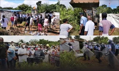 Squatters de Cité Tôle : retour en images sur une journée mouvementée