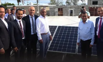 Collendavelloo : «10 000 familles pourront produire 50 unités d'électricité grâce au Home Solar Project»