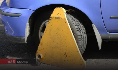 Le chauffeur qui est reparti avec le sabot de police arrêté