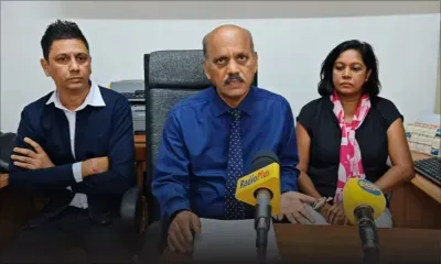 Mesures Budgétaires : Conférence de presse animée par Radhakrishna Sadien, président de la SEF