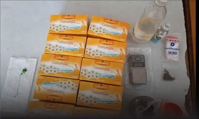 Quatre-Bornes : de la synthétique, du cannabis et des 'sachets à infusion' suspects saisis chez un présumé fabricant de drogue 'simik'