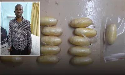 Un Ougandais arrêté à l’aéroport avec Rs 11 millions d’héroïne