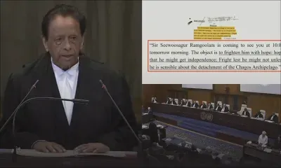 Chagos : l'intégralité de la déclaration de SAJ à La Haye