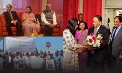 Chagos : de retour de La Haye, SAJ accueilli en héros à Plaisance et se dit confiant 