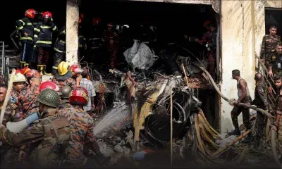 Bangladesh : un avion de l'armée s'écrase sur une école, au moins 16 morts