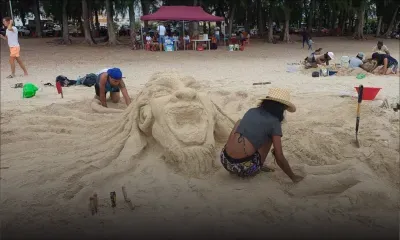 [En images] Compétition de Sand Sculpture à Flic-en-Flac