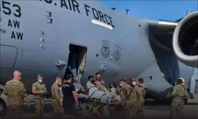 Une femme afghane accouche dans un avion américain au moment de son évacuation