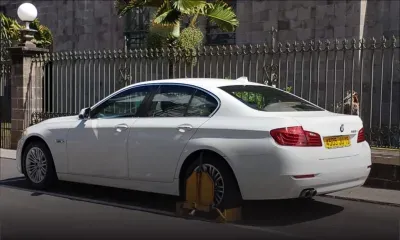 Une voiture rattachée au service de la garde rapprochée de Lady Jugnauth immobilisée en plein Port-Louis