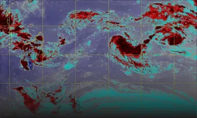 Météo : une dépression tropicale au nord-est de Rodrigues