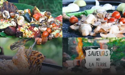 Saveurs Nu Later - Gigot d’agneau rôti, légumes rôtis et salsa de fruits tropicaux